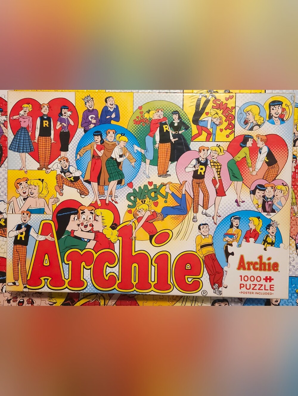 Cobble Hill Archie Comic Pop Art 1000 Piece Puzzle!